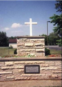 Lápida-tumba en Peshtigo